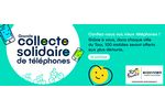 Collecte solidaire d’anciens téléphones portables avec Ecosystem à l’occasion du passage du Tour de France à Sorgues