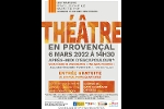 Théâtre en Provençal - 6 mars à 14 h 30 salle des fêtes René Tramier